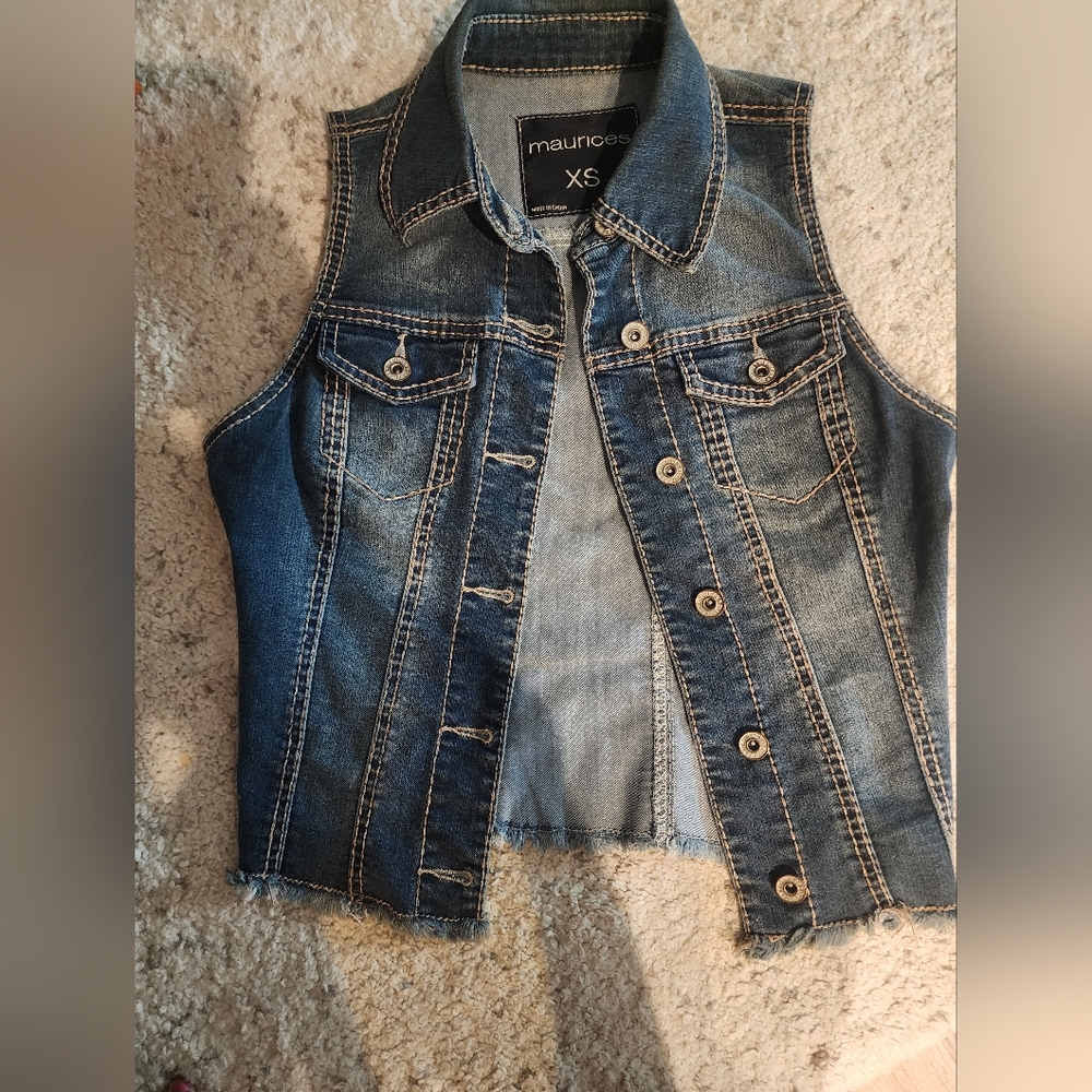 Blue Denim Women's Jeans by Maurices